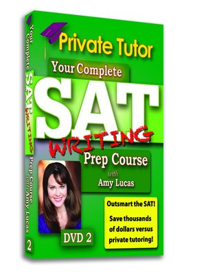 cover image of Private Tutor - Writing DVD 2 - SAT Prep Course